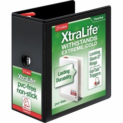 Enterprise Technology Solutions&nbsp;Cardinal  Clearvue Binder, D-Ring, 5