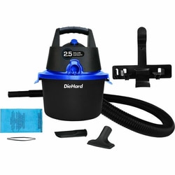 Enterprise Technology Solutions&nbsp;ESM  Vacuum,Wet/Dry/Blow,4' Hose,2.5 Gal,Rich BK