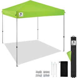Enterprise Technology Solutions&nbsp;Ergodyne  Tent, Pop-Up Canopy, 10'Wx10'Lx14'H, Lime
