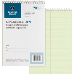 Enterprise Technology Solutions&nbsp;Business Source  Steno Notebook,Gregg Ruled,6