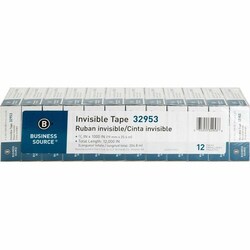 Enterprise Technology Solutions&nbsp;Business Source  Invisible Tape, Value Pk, 1