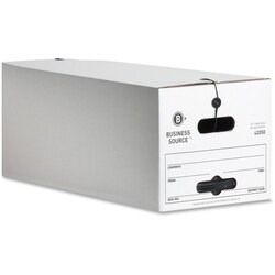 Enterprise Technology Solutions&nbsp;Business Source  Storage Boxes, Letter, 350 lbs., 12