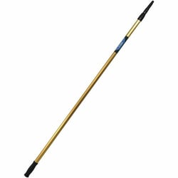 Enterprise Technology Solutions&nbsp;Ettore Products  Extension Pole, Click-Lock, 8' Reach, Gold/Black