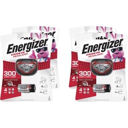 Enterprise Technology Solutions&nbsp;Eveready Battery Co Inc  LED Vision HD Headlight, 300 Lumens, 4/CT, Red