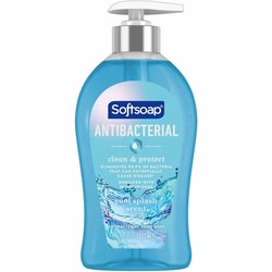 Enterprise Technology Solutions&nbsp;Colgate-Palmolive Company  Hand Soap, Antibacterial, Clean&Protect, 11.25oz, Blue