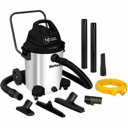 Enterprise Technology Solutions&nbsp;ESM  Vacuum,Wet/Dry/Blow,8' Hose,16 Gal,Rich BK