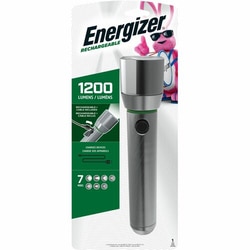 Enterprise Technology Solutions&nbsp;Eveready Battery Co Inc  Flashlight, LED, Rechargeable, 1000 Lumens, 200m, Silver