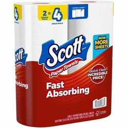 Enterprise Technology Solutions&nbsp;Kimberly-Clark Professional  Paper Towel,ChooseASheet,DeepCleanRidge,NoLint,108SH/Roll,WE