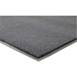 Enterprise Technology Solutions&nbsp;Genuine Joe  Indoor Mat, Moisture Absorbent, Vinyl Back, 3'x10', Charcoal