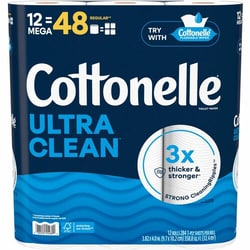 Enterprise Technology Solutions&nbsp;Kimberly-Clark Professional  Toilet Paper,Ultra Clean,1-Ply,Plant-Based,12/PK,WE