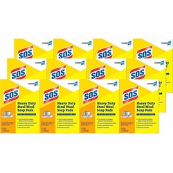 Enterprise Technology Solutions&nbsp;Clorox Company  Scrub Pads w/Soap,Heavy-Duty,Steel Wool,5