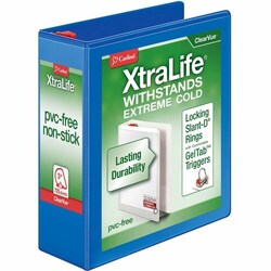 Enterprise Technology Solutions&nbsp;Cardinal  Clearvue Binder, D-Ring, 3