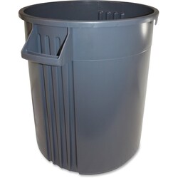 Enterprise Technology Solutions&nbsp;Impact Products  Trash Container, 32 Gal, Gray