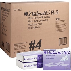 Enterprise Technology Solutions&nbsp;Impact Products  Sanitary Napkin Dispenser Refill, w/Wings, 250/CT, White