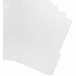 Enterprise Technology Solutions&nbsp;Business Source  Dividers w/Print-On Tabs,f/Xerox 5090,3HP,Ltr,50ST/BX,WE