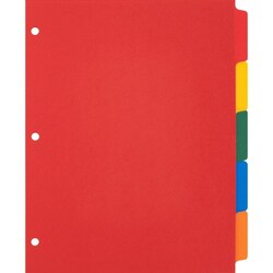 Enterprise Technology Solutions&nbsp;Business Source  Indexes, Poly, Pain Tab, 3HP, 8-1/2