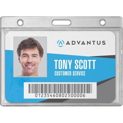 Enterprise Technology Solutions&nbsp;Advantus Corp.  Badge Holders, Horizontal, 3-3/8