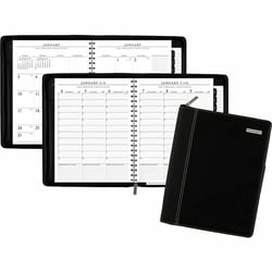 Enterprise Technology Solutions&nbsp;AT-A-GLANCE  Exec Wkly/Mthly Zip Planner,12 Mth Jan-Dec,8-1/4