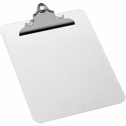 Enterprise Technology Solutions&nbsp;Business Source  Clipboard, Plastic, w/Spring Clip, Ruler, 9