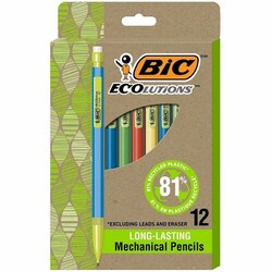 Enterprise Technology Solutions&nbsp;Bic  Mechanical Pencil,0.0.7mm,BK Lead,AST Barrel