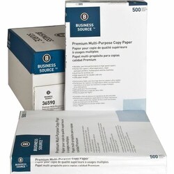 Enterprise Technology Solutions&nbsp;Business Source  Multipurpose Paper,92 Bright,20lb.,11