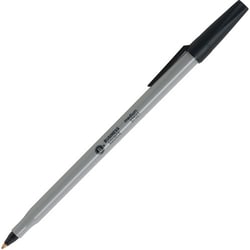Enterprise Technology Solutions&nbsp;Business Source  Ballpoint Stick Pens, Med Pt, 60/BX, Black