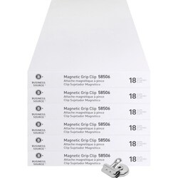Enterprise Technology Solutions&nbsp;Business Source  MagneticClips,DisplayPK,Sz 1,1-1/4