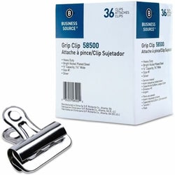 Enterprise Technology Solutions&nbsp;Business Source  Bulldog Clips, 3/8