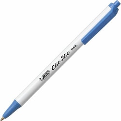 Enterprise Technology Solutions&nbsp;Bic  Pens, Medium Point, Blue Ink/White Barrel