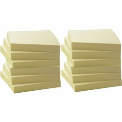 Enterprise Technology Solutions&nbsp;Business Source  Adhesive Note Pads, Recycled, 3
