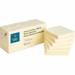 Enterprise Technology Solutions&nbsp;Business Source  Adhesive Notes, 100 Sheets, 3