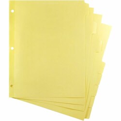 Enterprise Technology Solutions&nbsp;Business Source  Plain Tab Indexes,3HP,8-Tab,11