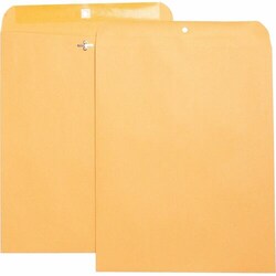 Enterprise Technology Solutions Business Source Envelopes w/Clasp,Hvy-duty,11-1/2"x14-1/2",100/BX,BN