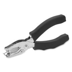 Enterprise Technology Solutions&nbsp;Business Source  Hole Punch, 1 Hole, 6-Sht Cap, 1/4