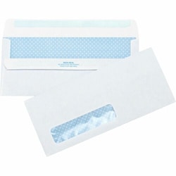 Enterprise Technology Solutions&nbsp;Business Source  Self-Seal Envelopes,No.10,Std.Window,4-1/2