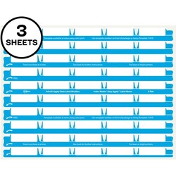 Enterprise Technology Solutions&nbsp;Avery  Labels,f/Dividers,Print/Apply,5-Tab,5/Set,30 Sets/PK,Clear
