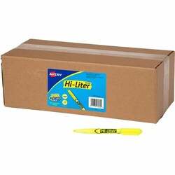 Enterprise Technology Solutions Avery Highlighters, Pen Style, Chisel Point,