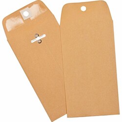Enterprise Technology Solutions&nbsp;Business Source  Envelopes w/Clasp,Hvy-duty,3-3/8
