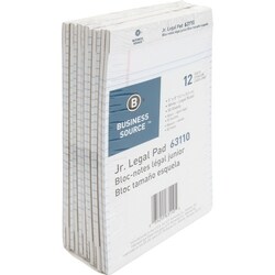 Enterprise Technology Solutions&nbsp;Business Source  Legal Pads, Jr. Legal Ruled, 50 Sht, 5