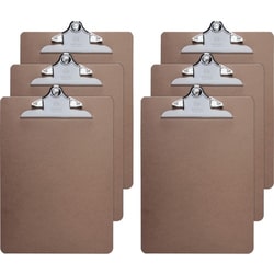 Enterprise Technology Solutions&nbsp;Business Source  Clipboards, Hardboard, Metal Clip, 9