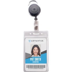 Enterprise Technology Solutions&nbsp;Advantus Corp.  Badge Holders, w/Reel, 2-7/12