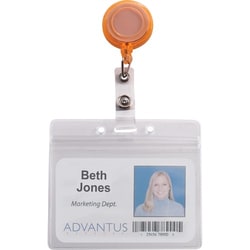 Enterprise Technology Solutions&nbsp;Advantus Corp.  Badge Reels, w/Belt Clip, 30