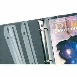 Enterprise Technology Solutions&nbsp;Baumgartens  Catalog/Magazine Organizer Strips,3 Ring,11-5/8