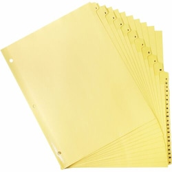 Enterprise Technology Solutions&nbsp;Business Source  Indexes,Plastic Tabs,Printed 1-31,3HP,8-1/2