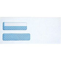 Enterprise Technology Solutions&nbsp;Business Source  Envelopes, Security, 24 lb.,2 Window, No. 10, 500/BX, WE