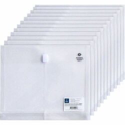 Enterprise Technology Solutions&nbsp;Business Source  Poly Envelopes, Side Open, Letter,12/PK,Clear
