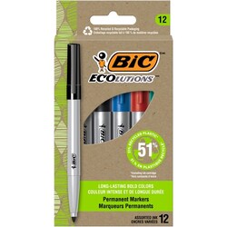 Enterprise Technology Solutions&nbsp;Bic  Markers,ReVolution,Permanent,Fine,AST