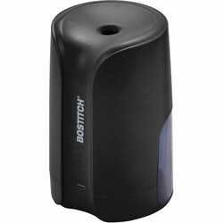 Enterprise Technology Solutions&nbsp;Bostitch (Stanley Bostitch)  PencilSharpener,Rechargeable,AutomaticSizeAdjst,AutoStop,MagnaSafe,USB-C Cable,Up To 11.5mmDia,BK