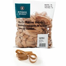 Enterprise Technology Solutions&nbsp;Business Source  Rubber Bands,Size 84,1 lb,3-1/2