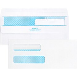 Enterprise Technology Solutions&nbsp;Business Source  Check Envelopes, No. 8-5/8, Double Window, 500/BX, WE
